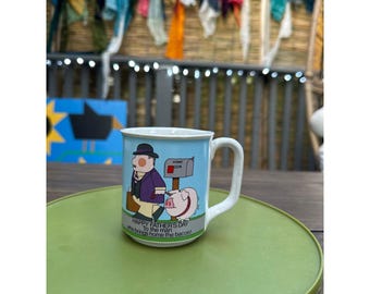 1980 Vintage Kersten Brothers Enesco Father's Day Mug Bring Home the Bacon