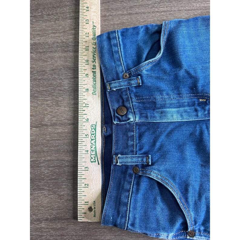 Vintage Wrangler Kids Jeans 10 No-Fault Denims Made in USA 546BPWR image 8