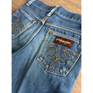 Vintage Wrangler Kids Jeans 10 No-Fault Denims Made in USA 546BPWR image 1