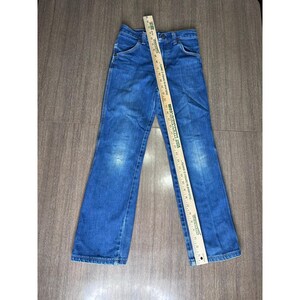 Vintage Wrangler Kids Jeans 10 No-Fault Denims Made in USA 546BPWR image 7