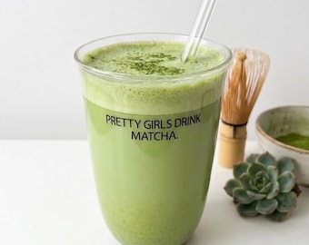 Bicchiere In Vetro Borosilicato Con Cannuccia E Coperchio: Il Compagno Perfetto Per Il Tuo Matcha - 2