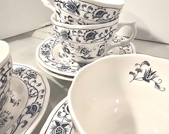 double Phoenix NIKKO JAPAN5セット Vintage Double Phoenix Nikko Ironstone Japan Cup and Saucer - Etsy