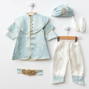 Baby Boy Traditional Circumcision Outfit | 3–12 Months | Ottoman Style Ceremonial Set