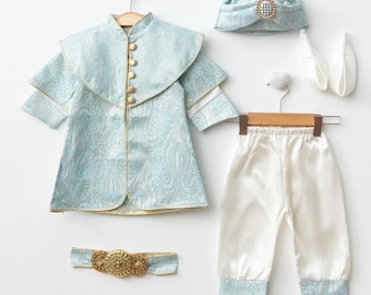 Traditionele besnijdenisoutfit babyjongen | 3–12 maanden | Ceremoniële set in Ottomaanse stijl
