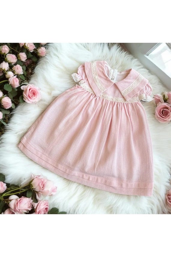 knee length dresses for ladies Womens Pink Polo Dress main image 1