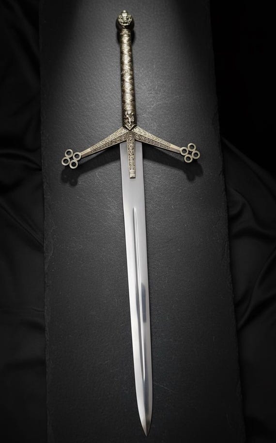 Handmade Scottish Claymore Sword: Stainless Steel Medieval