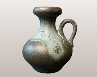 西ドイツ製ヴィンテージのファットラバ花瓶。シェーリッヒ社製