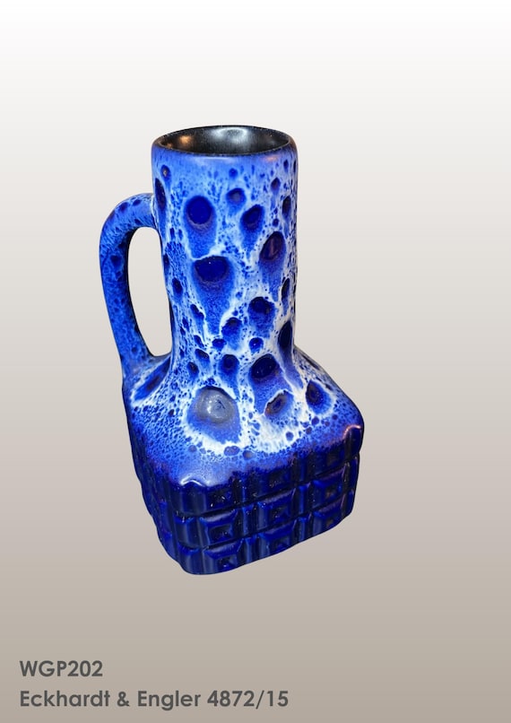 ECKHARDT & ENGLER Vintage West German Fat Lava Vase | Form No