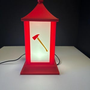 Firefighter Lantern
