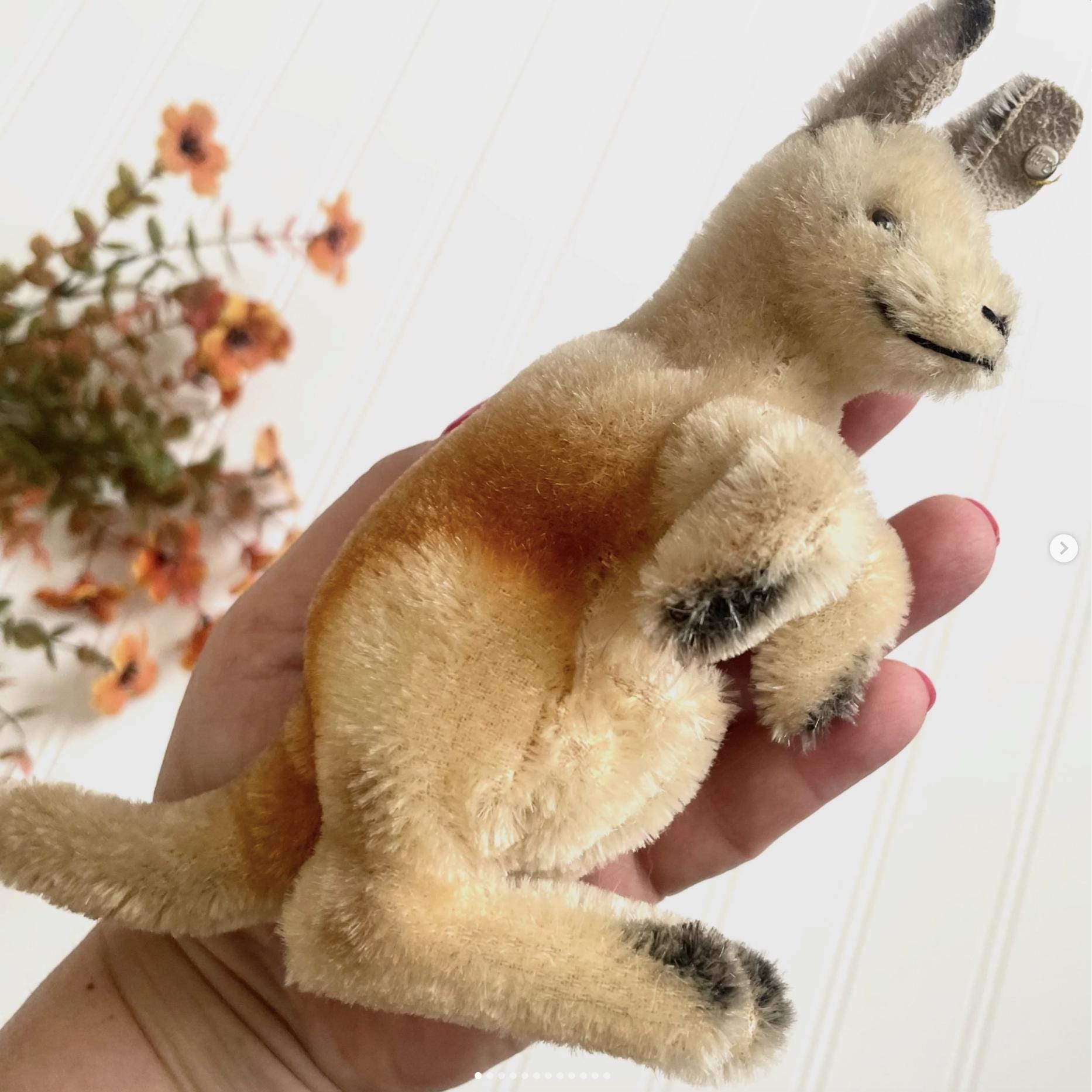 Steiff Kangaroo With Baby Joey - Etsy