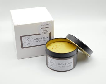 BIO Pfotenpflege für Hunde und Katzen – mit Honig, Kokosöl und  nährenden Kräutern –  Schutz und Regeneration gegen Trockenheit und Risse