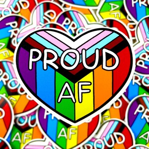 3” LGBTQIA+ Vinyl Sticker – Waterproof & Durable Pride Decal