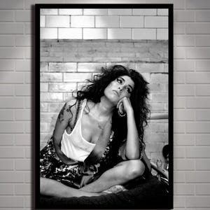 Poster musicale di Amy Winehouse, stampa su tela, dipinto su tela per soggiorno, camera da letto, decorazione da parete