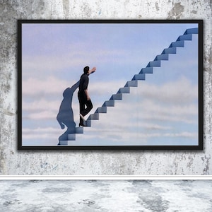The Truman Show Movie Poster,Wall Art ,Art Home decoration Poster,Gifts High Quality ,Canvas Art Print,Truman Burbank Print - 90&#39;s, Surreal
