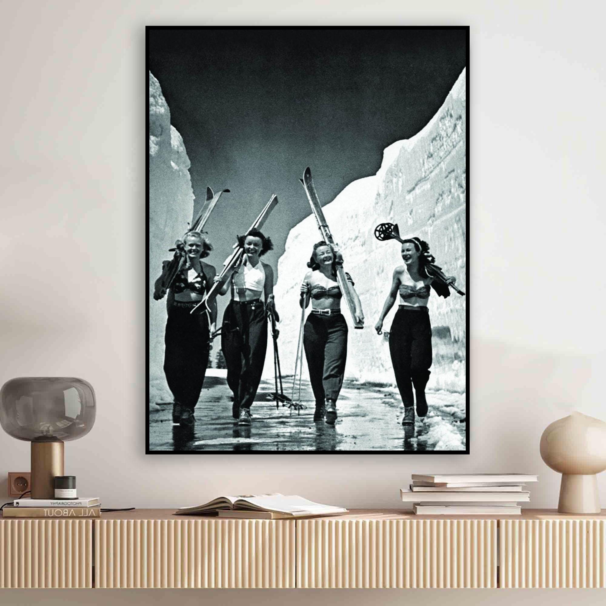 Antique wood skis - Etsy 日本