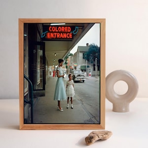 Gordon Parks Ready To Hang Canvas,Drinking Fountain Black Lives Matter African American,Department Store Segregation in the South Colored