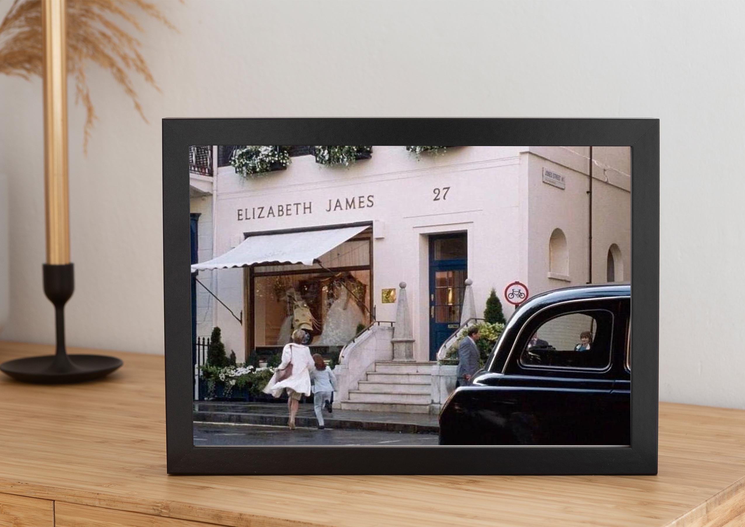 Elizabeth James Bridal Shop Print