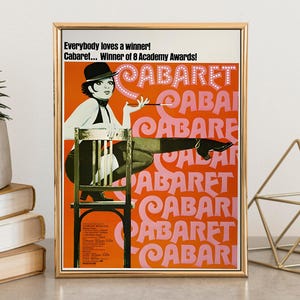 Cabaret Movie Poster: Vintage Film Art, Classic Decor