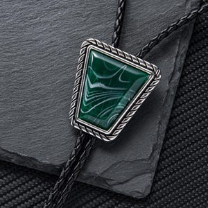 Wedding Bolo Tie, Handcrafted Gemstone-Inspired Bolo Ties, Men&#39;s Bolo Tie, Stone Bolo Tie-bolo tie for men, Anniversary Gifts,Wedding Gift
