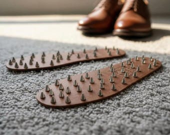 Removable spiked insoles, Spike shoe insoles, Studded insoles, Bdsm insoles for boots, Bdsm gear, Torture insoles, Torture accessory