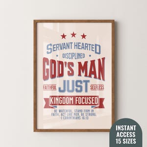 Bible Verse Poster Teen Boy Room Decor Christian Art For Athlete Boy Room Wall Art Christian Boy Poster Inspirational Poster Boy Dorm Decor