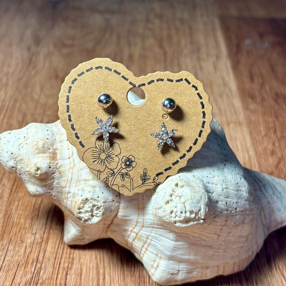 Whimsical Earring Stack Sets – Fun Stud and Dangl… - image 6