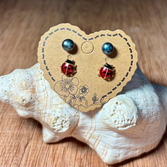 Butterfly Stud Earring Set – Coordinated Pairs - image 3