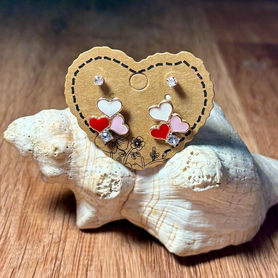 Whimsical Earring Stack Sets – Fun Stud and Dangl… - image 4