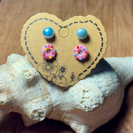 Whimsical Earring Stack Sets – Fun Stud and Dangl… - image 9