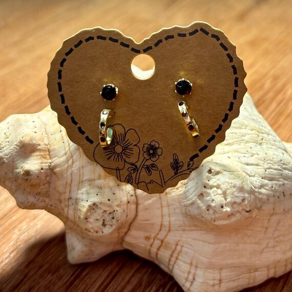 Stud & Dangle Earring Stack Set: Mixed Costume Je… - image 4