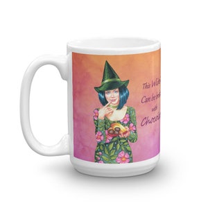 Mug - This witch can be bribed with chocolate