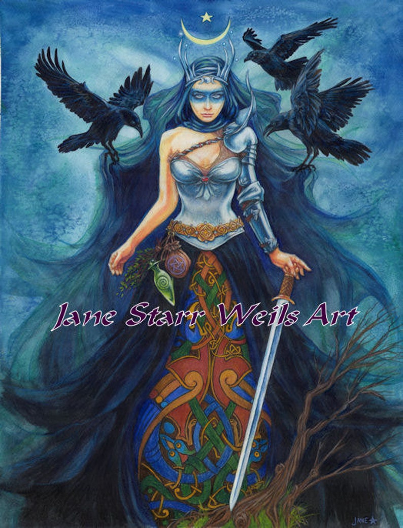 The Morrighan by artist Jane Starr Weils image 1