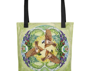 Tote bag - Celtic Design Rhiannons Birds