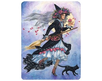 Victorian Witch Sticker