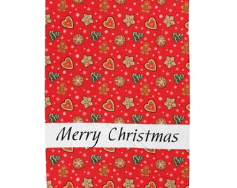 Cozy Christmas Velveteen Blanket - Holiday Decor & Snuggling