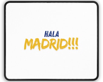 Hala Madrid customizable Gaming Mouse Pad | Soccer Fan Mousepad