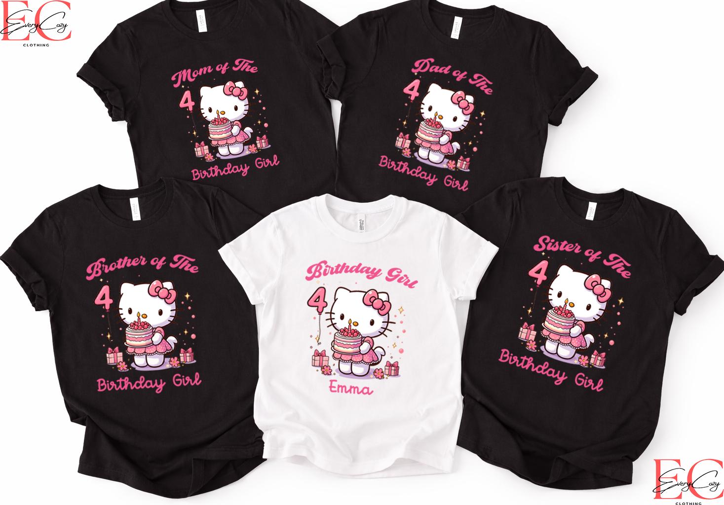 Difuzed T-Shirt Donna Hello Kitty – Maglietta Con Dettagli Ricamati