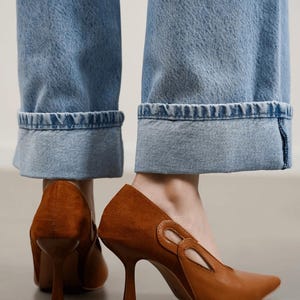 Klassische schiere Frauen Stiletto Schuhe-Spitze Zehe Stiletto Ankle Heels-Vegan Leder-handgefertigte High Heel Kleid Schuhe für Frauen-Hochzeit Heels