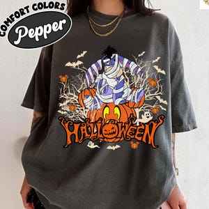Retro Eeyore Mummy Halloween Shirt, Winnie The Pooh Halloween Shirt, Spooky Season Shirt, Cute Eeyore Fall Shirt, Spooky Comfort Colors Tee