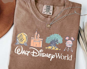 Vintage Walt Disneyworld Shirt, Mickey and Friends Shirt, Disney Trip Tee, EPCOT Castle Animal Kingdom Tee,Disney Family Vacation 2025 Shirt