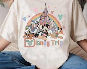 Disney Castle Mickey and Friends Shirt, Disney Trip Shirt, Disney Family Shirt, Family Vacation Shirt, Disney Mickey Castle Shirt