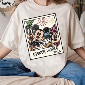 Mickey and Friends Disneyworld 2025 Shirt, Disney Vacation Tee, Disneyworld Shirts, Disney Family Shirts, Disney Trip, Magic Kingdom Tee