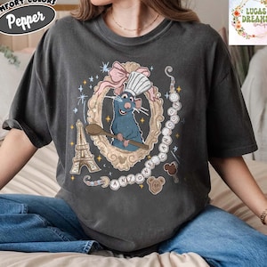 Little Chef Remy Shirt, Disney Ratatouille Paris Tee, Remy Gusteau&#39;s Chef Shirt, Ratatouille Movie Shirt, Disney Chef Shirt, Disneyland 2025
