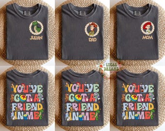 Camiseta familiar a juego de Toy Story, camiseta personalizada de viaje familiar de Disney, camiseta de Buzz Lightyear para niño, camiseta de Disneytrip 2025, camiseta de Magic Kingdom