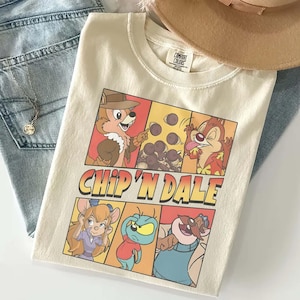Disney Chip 'N Dale Rescue Rangers Shirt, Chip N Dale Shirt, Disneyland Epcot Family Matching Tee, Magic Kingdom Unisex Adult Kid T-shirt