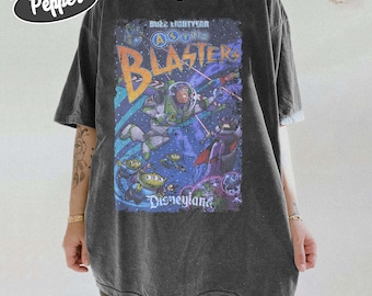 Retro Buzz Lightyear Comfort Colors Shirt, Disney Toy Story Shirt, Magic Kingdom Tee, Disneyland Family Matching Tee, Disney Vacation Shirts