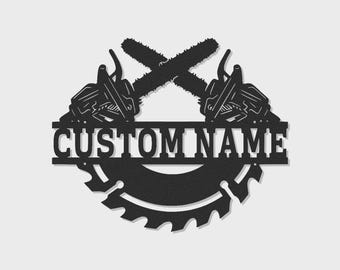Custom Chainsaw Saw Blade Metal Art