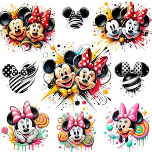 Minnie Head PNG, Mickey And Minnie, Digital Dowland, Minnie PNG, Disney Clipart, Birthday Clipart, Cricut Cut Files, Printable Files
