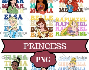 Pacote de Princesas PNG, Princesas Png, Esquadrão de Amigos Png, Modo de Férias Png, PNG, Viagem em Família Png, Pacote de Férias em Família Aquarela 2024 Png, Natal