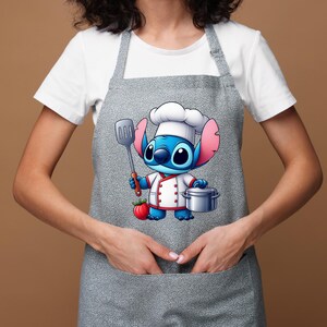 30+Chef Stitch Clipart- Stitch PNG , Mothers Day PNG, Cute Disney Clipart,Stitch SVG, Digital Download,  Cricut Sublimation,Disney Printable